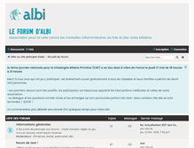 Tablet Screenshot of forum.albi-france.org